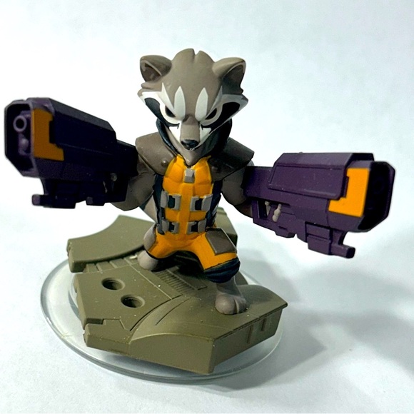 Disney Infinity 2.0 x Marvel - Rocket - Buy 4 $14 Figures Get TWO $14s FREE 🦝 - Picture 1 of 3